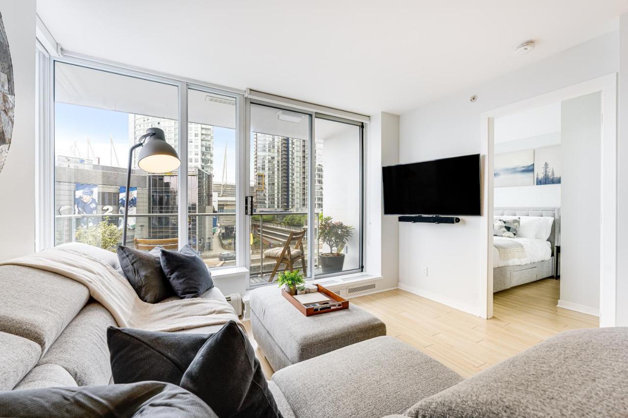Heart Of Downtown 1 Bd Entire Condo - Pool, Gym, Parking, Office, Ac Vancouver Eksteriør billede